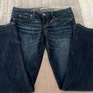 (GAP Jeans) Ladies straight leg and low rise jeans size 29R/8R